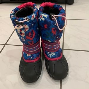 Sorel Girl Snow Boots Size 1